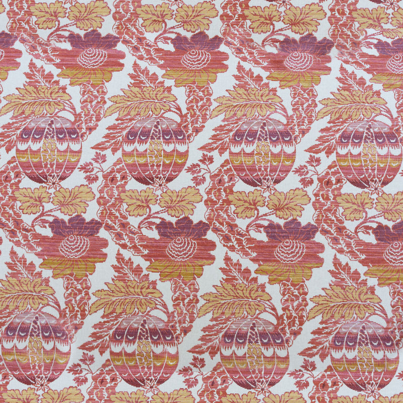 GASTON Y DANIELA - ALEJANDRA- ROSA/AMARILLO - Fabric by the Yard ROSA/AMARILLO
