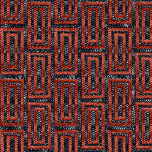 GASTON Y DANIELA - CALEB- GRIS/ROJO - Fabric by the Yard GRIS/ROJO