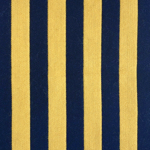 GASTON Y DANIELA - BENJAMIN- AMARILLO/NAVY - Fabric by the Yard AMARILLO/NAVY