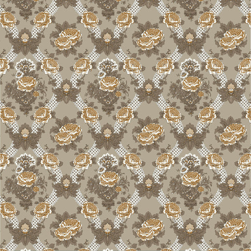 GASTON Y DANIELA - ARANCHINA- TOPO/OCRE - Fabric by the Yard TOPO/OCRE
