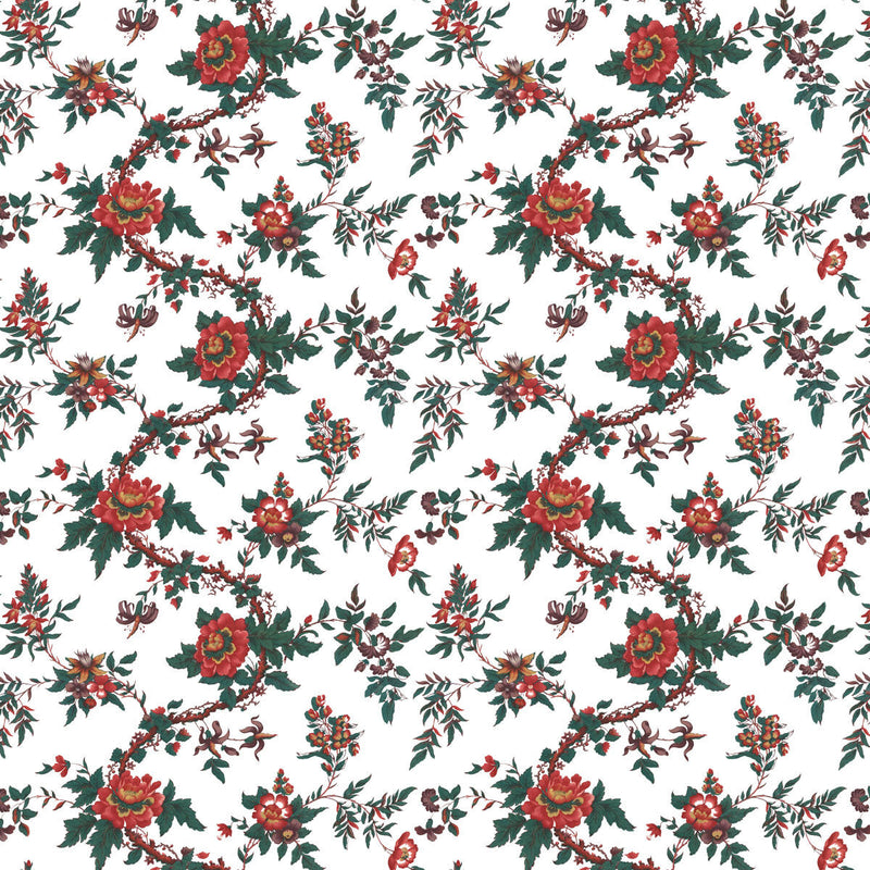 GASTON Y DANIELA - SARITA- ROJO - Fabric by the Yard ROJO