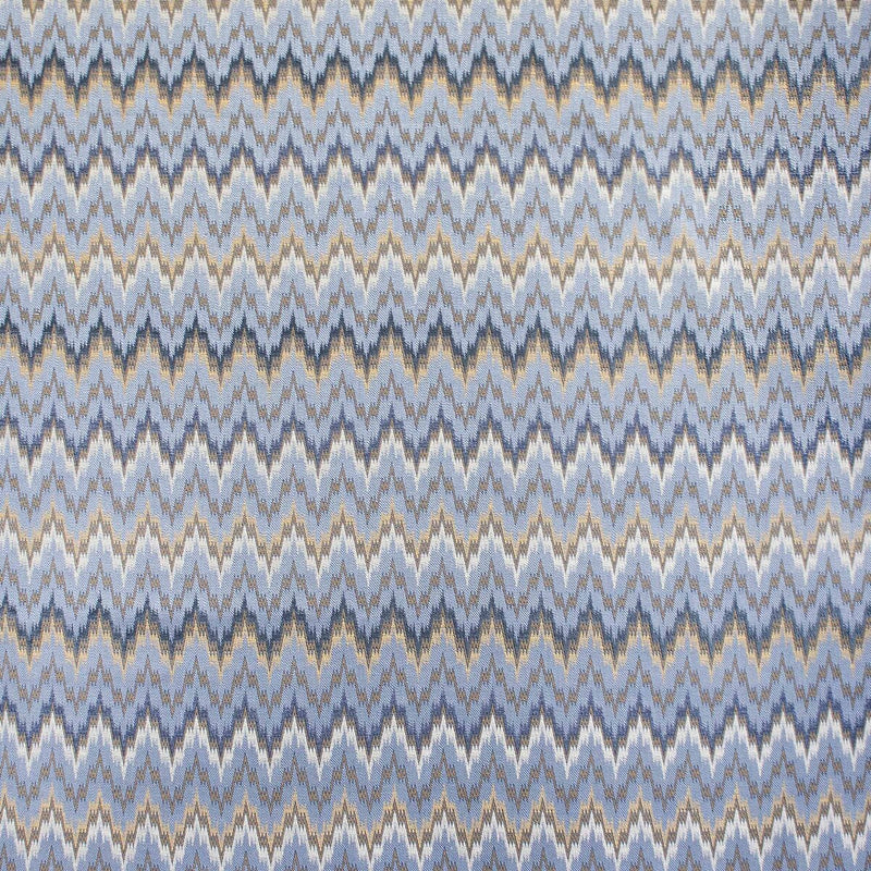 GASTON Y DANIELA - ALAIOR- AZUL/OCRE - Fabric by the Yard AZUL/OCRE
