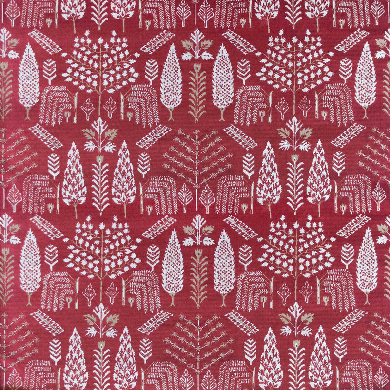GASTON Y DANIELA - OCTUBRE- ROJO - Fabric by the Yard ROJO
