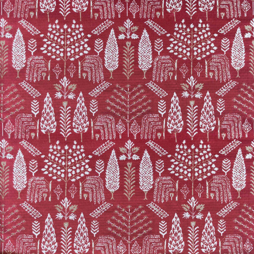 GASTON Y DANIELA - OCTUBRE- ROJO - Fabric by the Yard ROJO