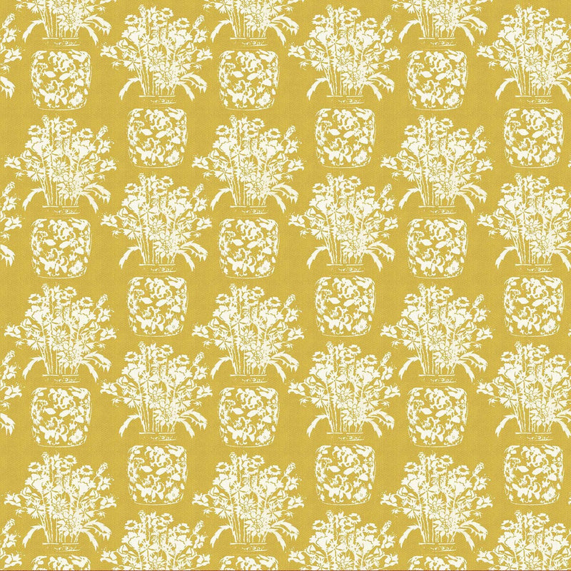 GASTON Y DANIELA - HORA ESPEJO- AMARILLO - Fabric by the Yard AMARILLO