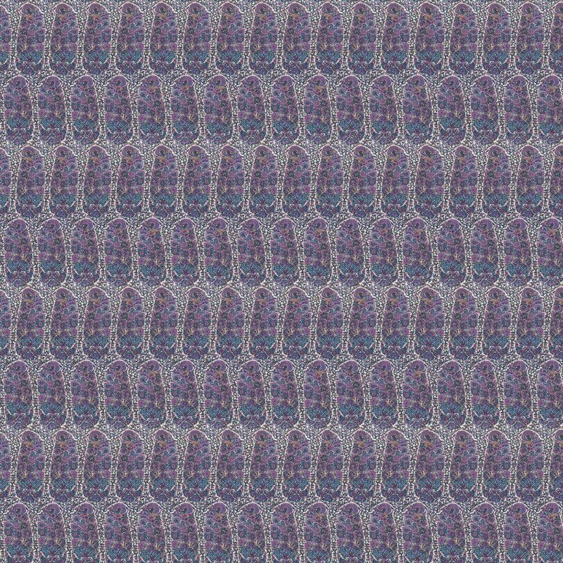 GASTON Y DANIELA - DIAMANTE- LAVANDA/AZUL - Fabric by the Yard LAVANDA/AZUL