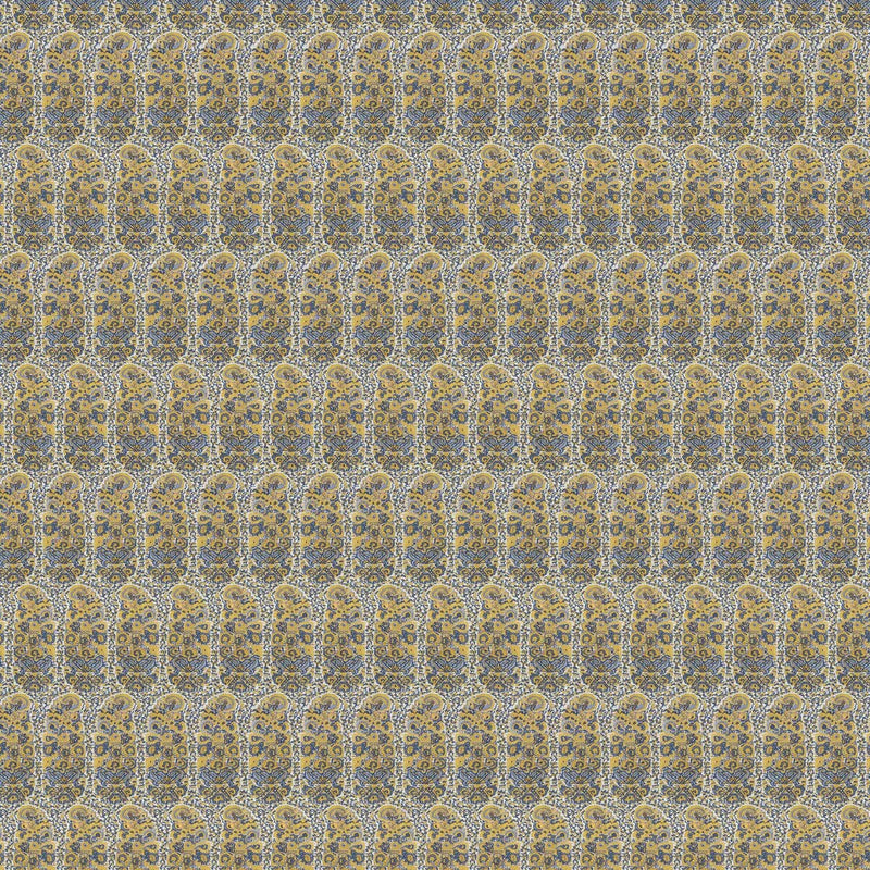 GASTON Y DANIELA - DIAMANTE- OCRE/GRIS - Fabric by the Yard OCRE/GRIS