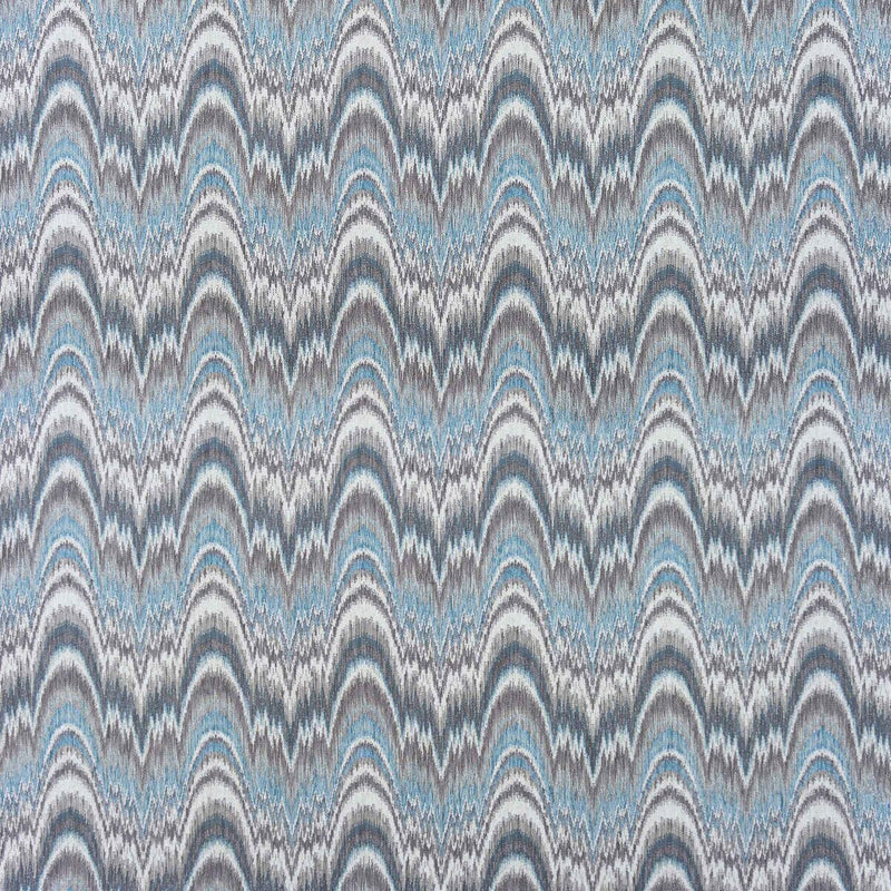 GASTON Y DANIELA - SPENCER TRACY- MARRON/AZUL - Fabric by the Yard MARRON/AZUL