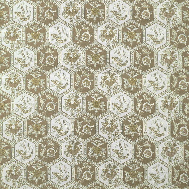 GASTON Y DANIELA - DECAMERON- MARRON - Fabric by the Yard MARRON