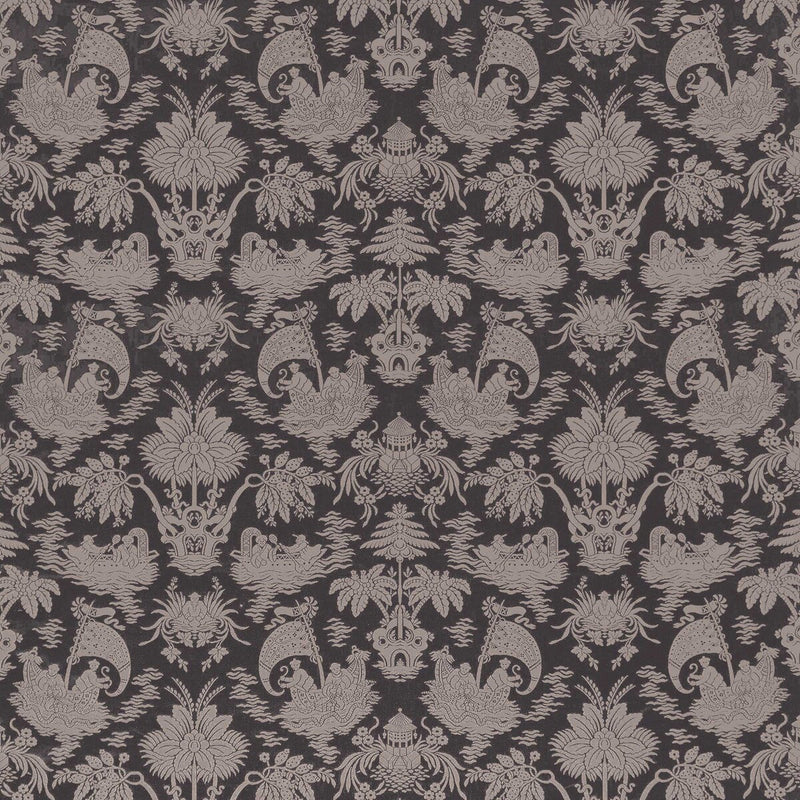 GASTON Y DANIELA - GUANGXU- MARRON - Fabric by the Yard MARRON