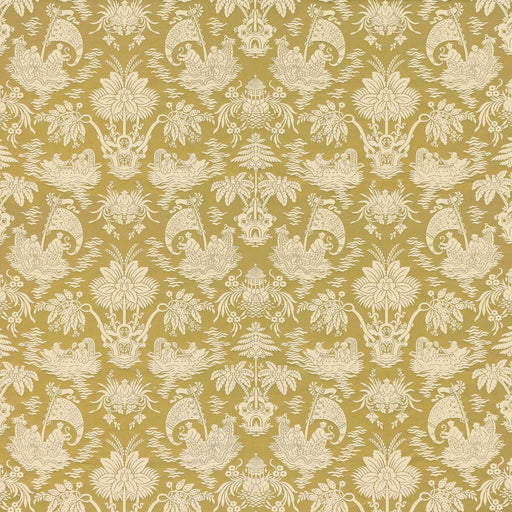 GASTON Y DANIELA - GUANGXU- AMARILLO - Fabric by the Yard AMARILLO