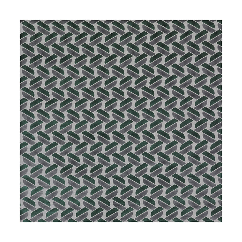 GASTON Y DANIELA - JUANIN- VERDE/GRIS - Fabric by the Yard VERDE/GRIS