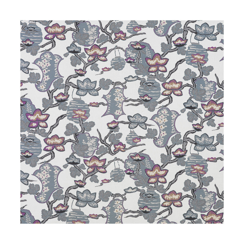GASTON Y DANIELA - MARIA- COBALTO/LAVANDA - Fabric by the Yard COBALTO/LAVANDA