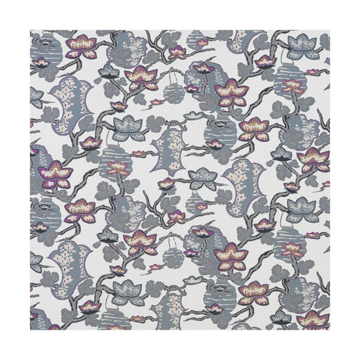 GASTON Y DANIELA - MARIA- COBALTO/LAVANDA - Fabric by the Yard COBALTO/LAVANDA