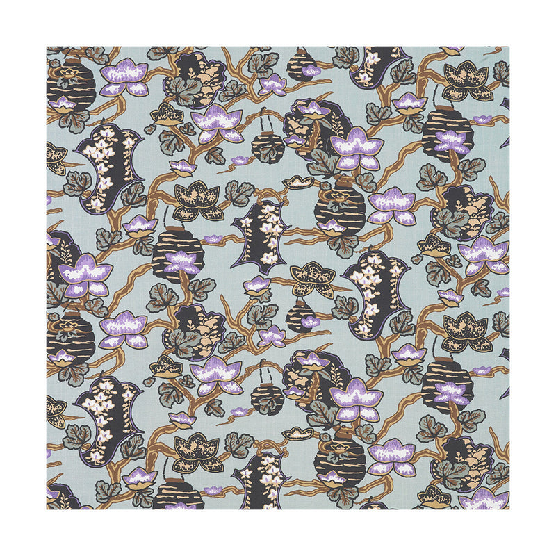 GASTON Y DANIELA - MARIA- FONDO AGUA/LAVANDA - Fabric by the Yard FONDO AGUA/LAVANDA