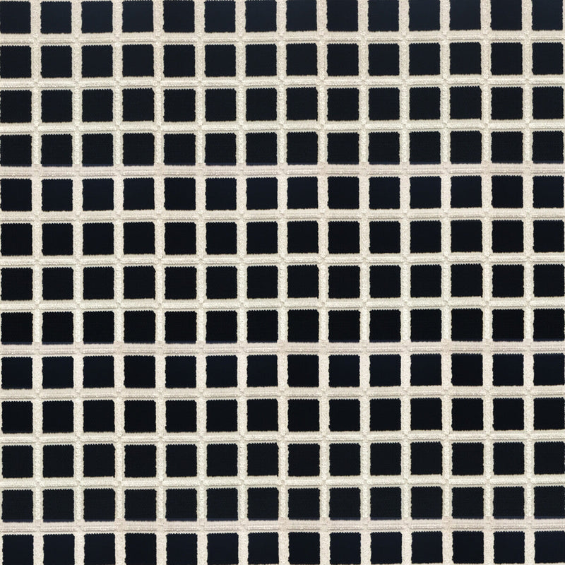 GASTON Y DANIELA - BUITRAGO- NEGRO/BLANCO - Fabric by the Yard NEGRO/BLANCO