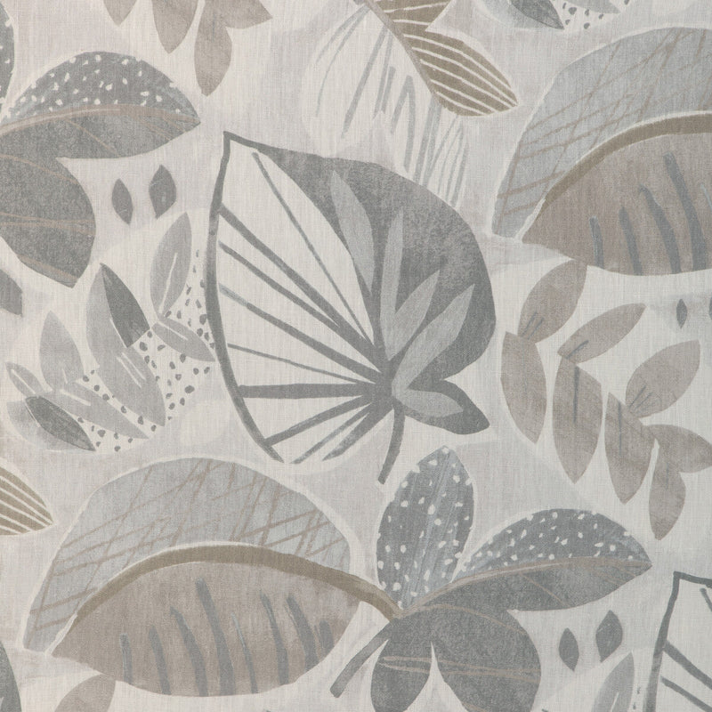 KRAVET BASICS - LEAF-A-LOT- DOVE - Fabric by the Yard DOVE