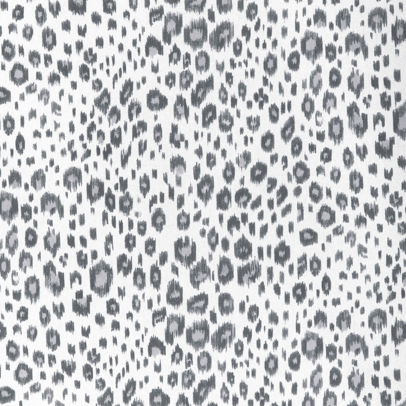 KRAVET BASICS - LEOPARDOS- NICKEL - Fabric by the Yard NICKEL