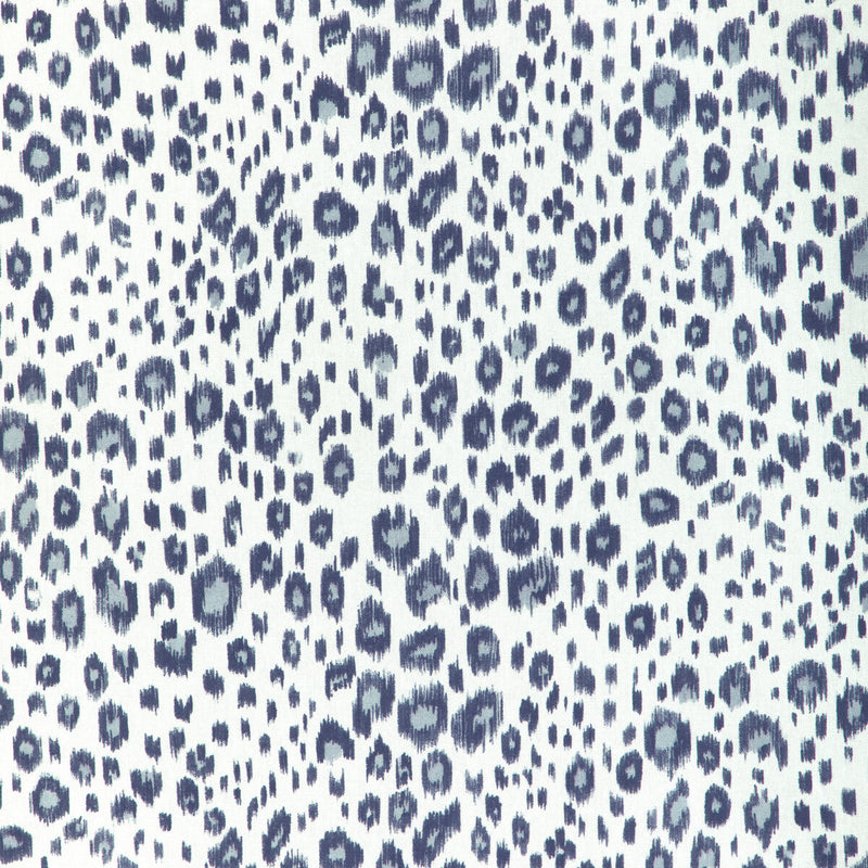 KRAVET BASICS - LEOPARDOS- LAPIS - Fabric by the Yard LAPIS