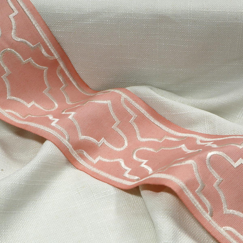 LINDY EMB TAPE - PINK - Mag Fabrics - Trim By The Yard