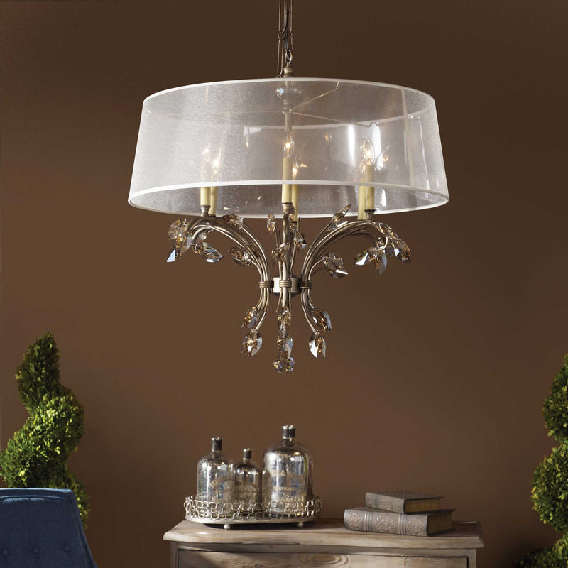 Uttermost Alenya 6 Light Shade Chandelier