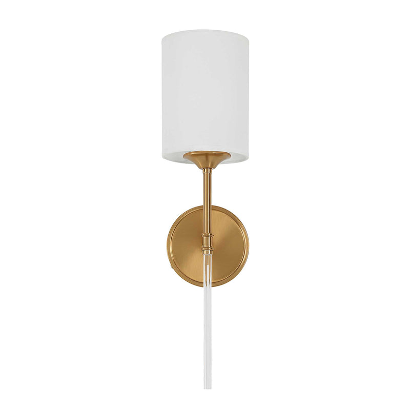 Uttermost Awyr 1 Light Brass Sconce