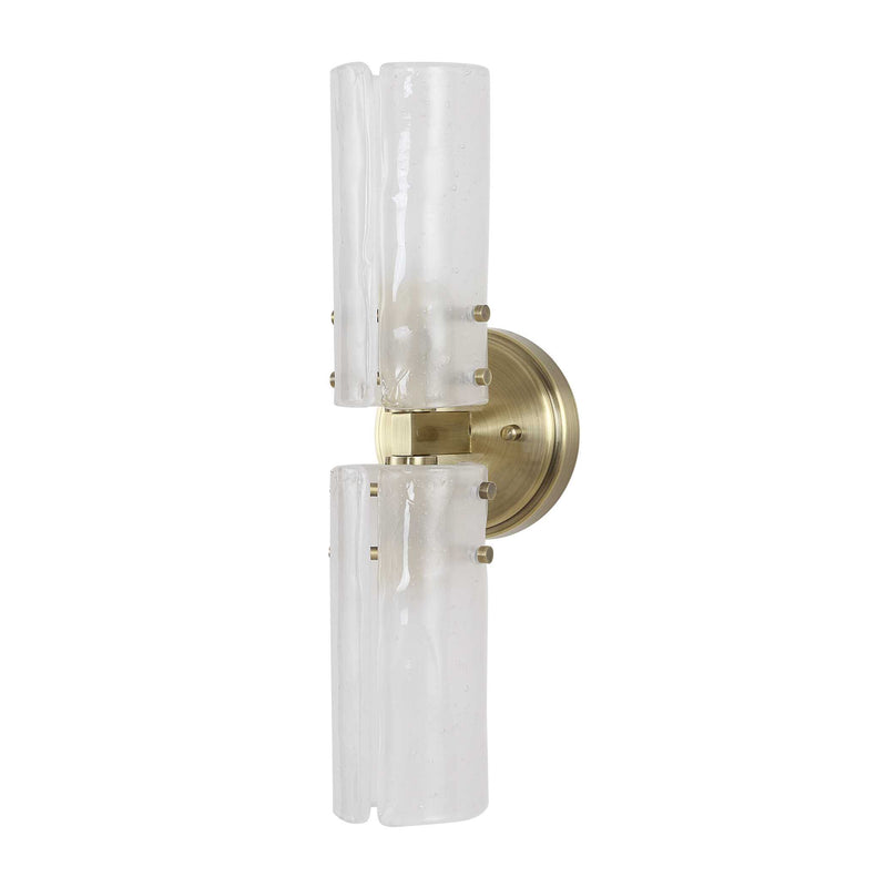 Uttermost Mistie 2 Light Glass Sconce