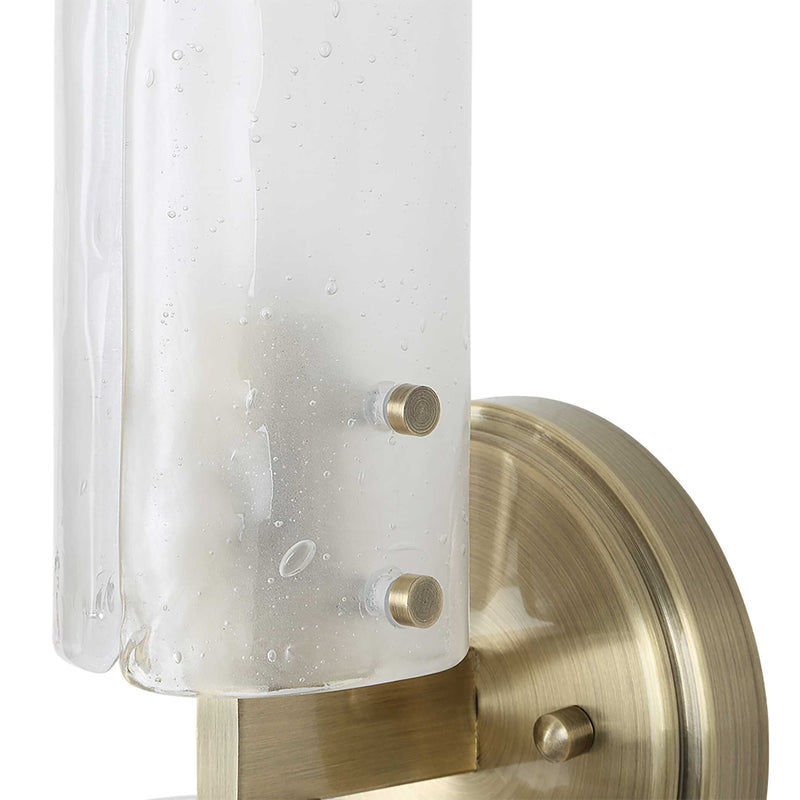 Uttermost Mistie 2 Light Glass Sconce