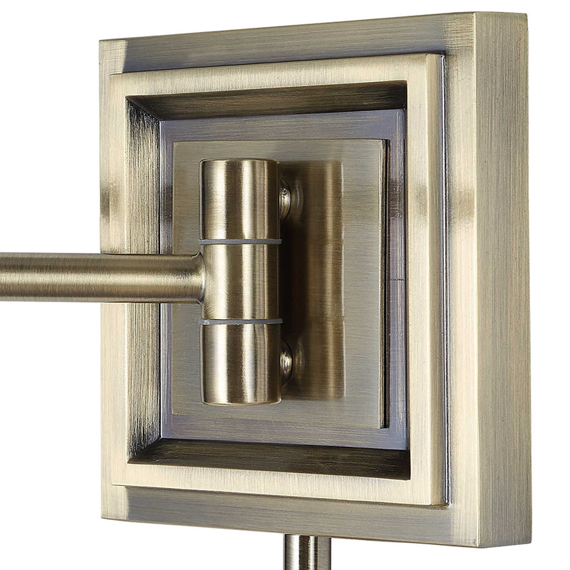 Uttermost Newmarket 1 Light Brass Sconce