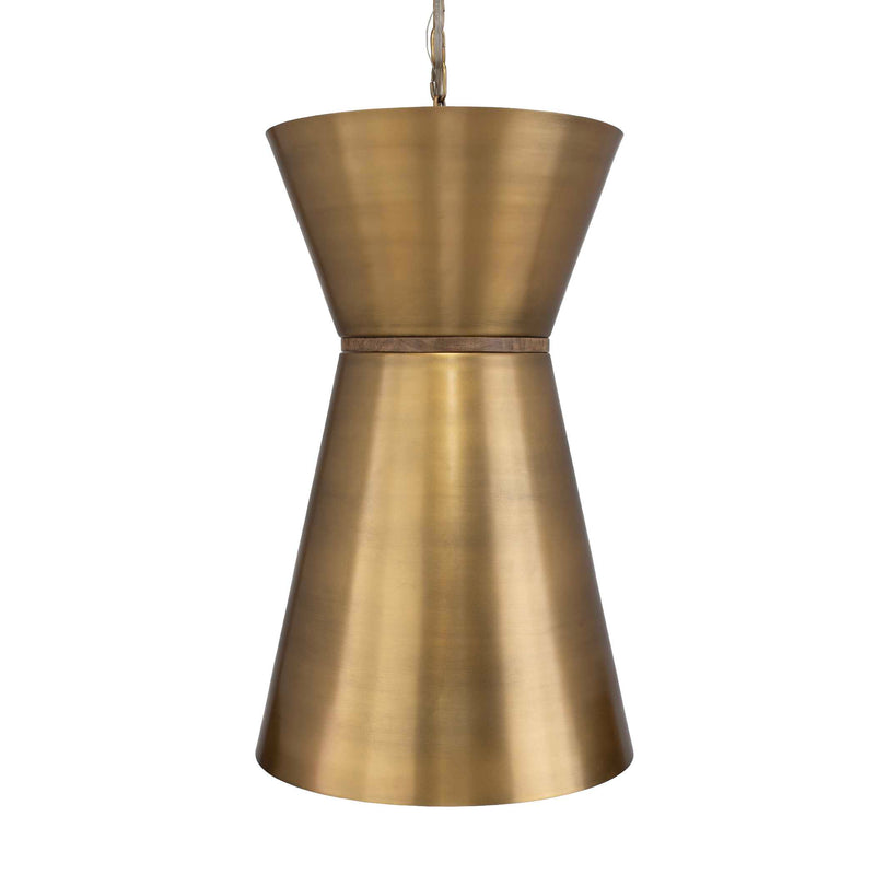 Uttermost Crocker Brass 1 Light Mini Pendant