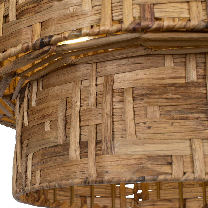 Uttermost Water Hyacinth 4 Light Woven Pendant