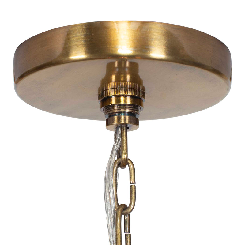 Uttermost Water Hyacinth 4 Light Woven Pendant
