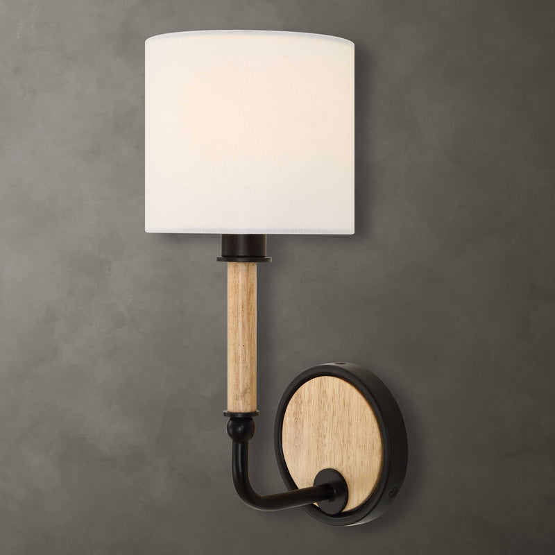 Uttermost Franconia 1 Light Wooden Sconce