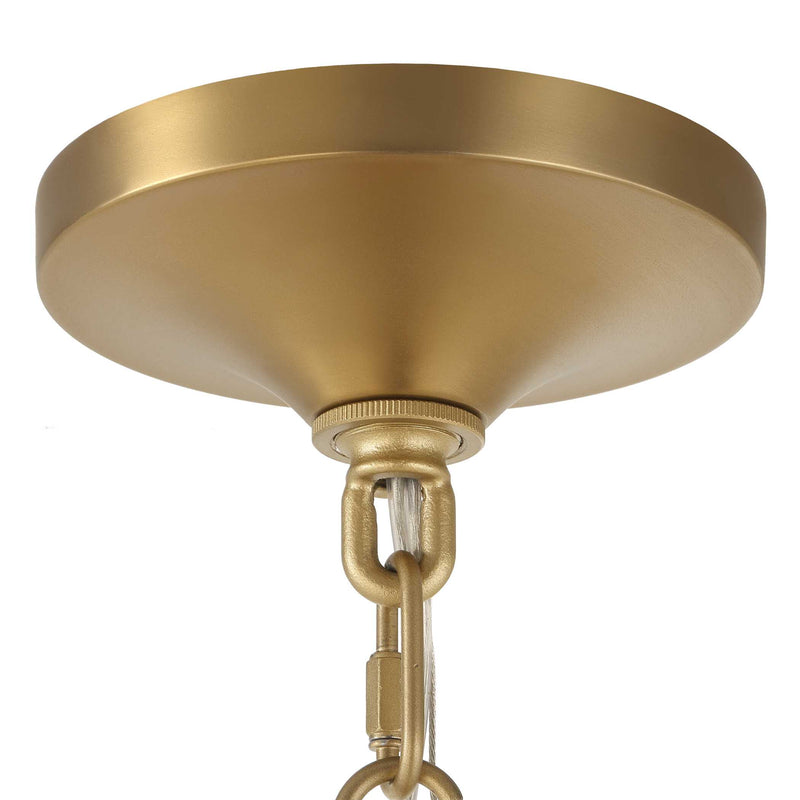 Uttermost Bellaire 1 Light Glass Shade Pendant