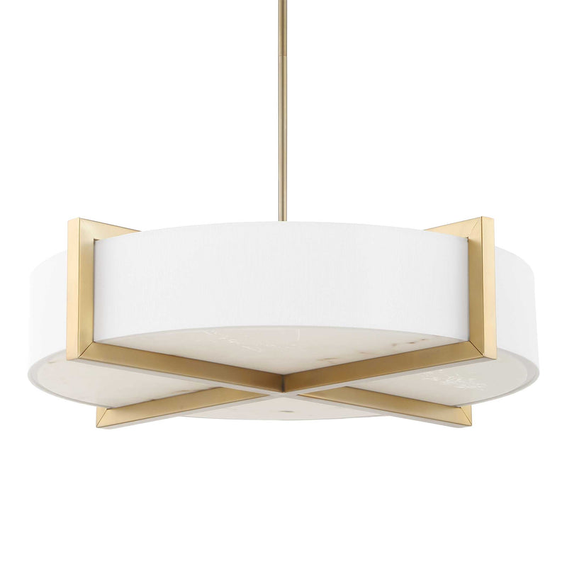Uttermost Cresson 4 Light Drum Pendant