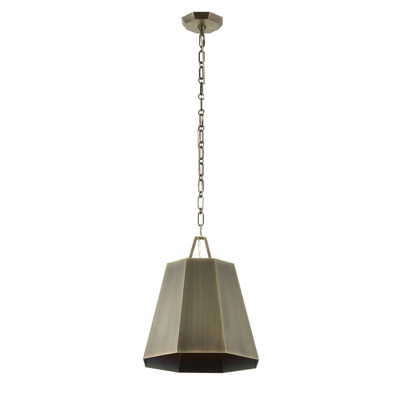 Uttermost Granada 1 Light Hexagon Pendant