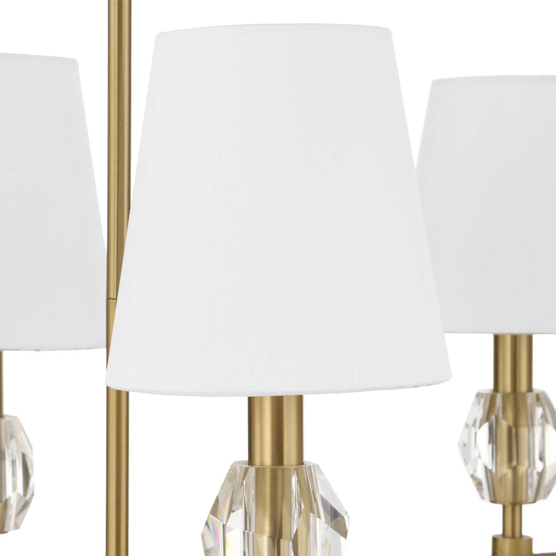 Uttermost Arques 8 Light Linear Chandelier