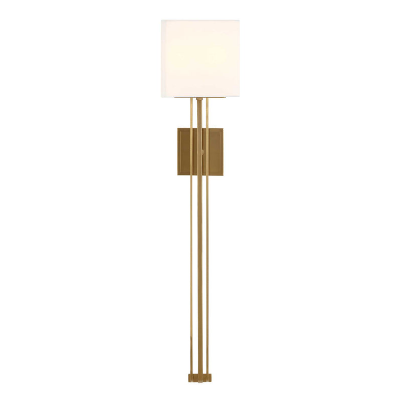 Uttermost Trenton 2 Light Brass Sconce