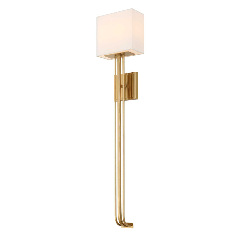 Uttermost Trenton 2 Light Brass Sconce