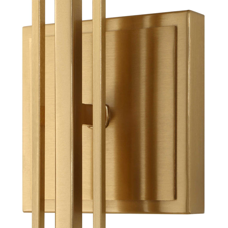 Uttermost Trenton 2 Light Brass Sconce