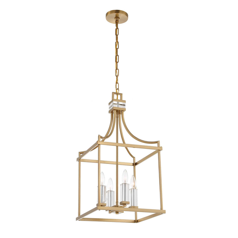 Uttermost Montreal 4 Light Brass Lantern Pendant