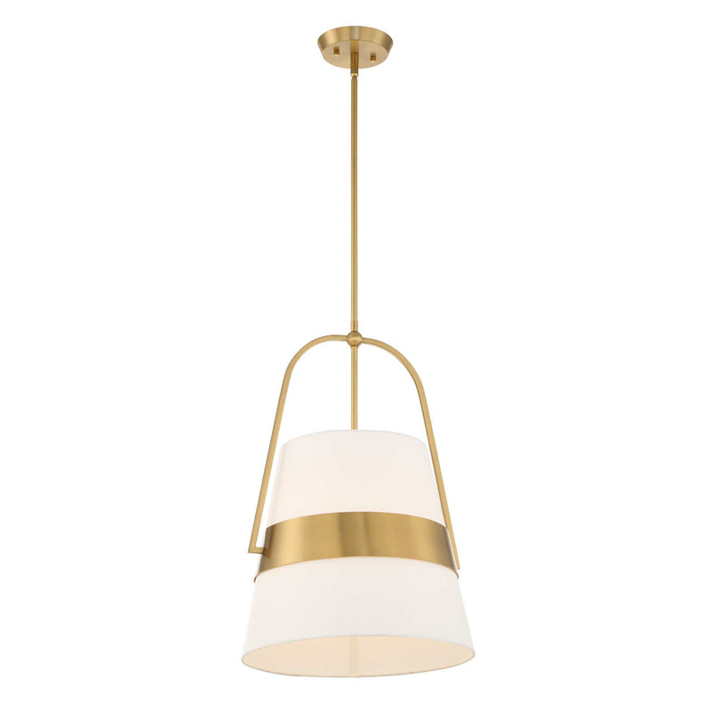Uttermost Harness 1 Light Shade Pendant