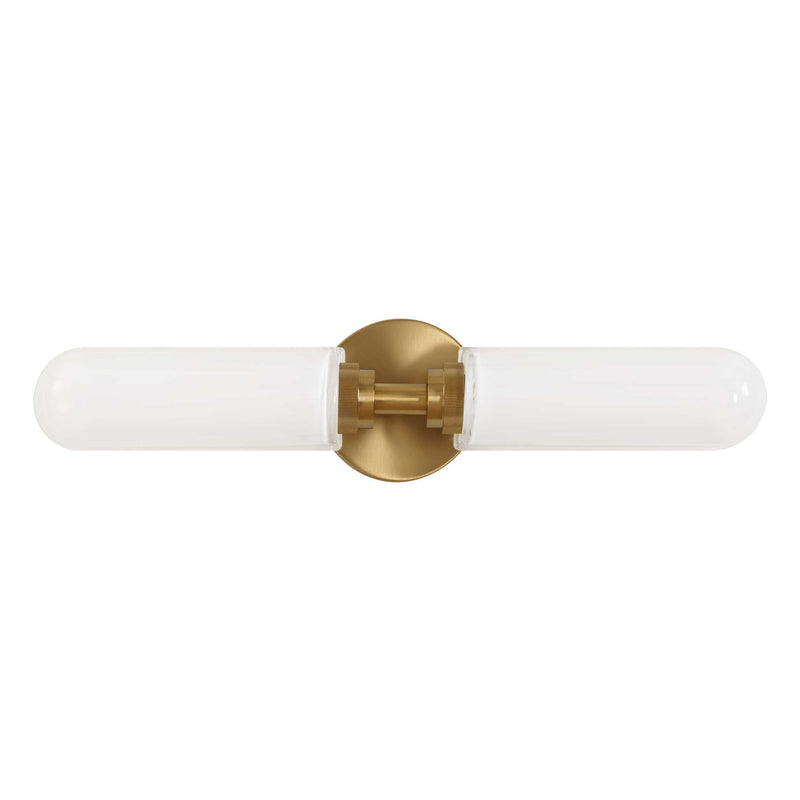 Uttermost Wellsville 2 Lt Brass Sconce