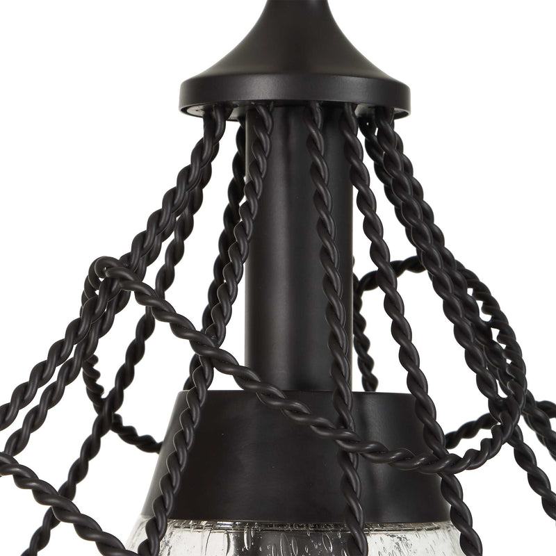Uttermost Whirlwind 1 Light Indoor-Outdoor Pendant