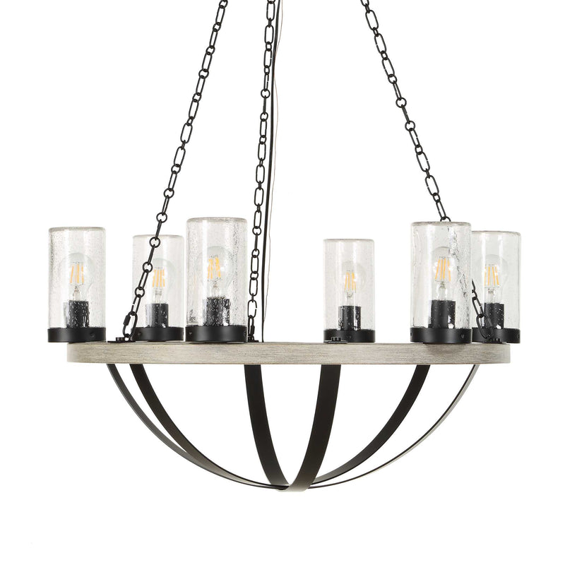 Uttermost Edgecomb 6 Light Indoor-Outdoor Chandelier