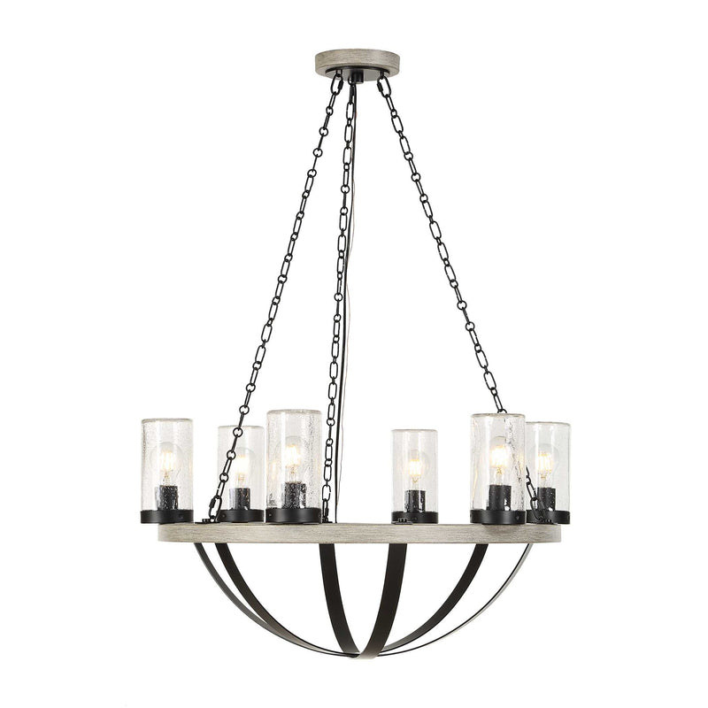 Uttermost Edgecomb 6 Light Indoor-Outdoor Chandelier
