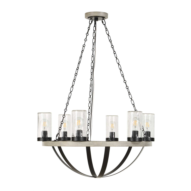 Uttermost Edgecomb 6 Light Indoor-Outdoor Chandelier