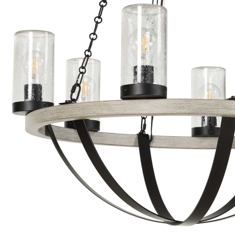 Uttermost Edgecomb 6 Light Indoor-Outdoor Chandelier