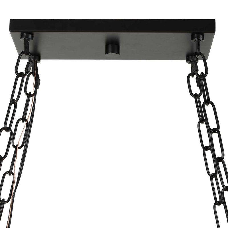 Uttermost Edgecomb 10 Light Indoor-Outdoor Chandelier