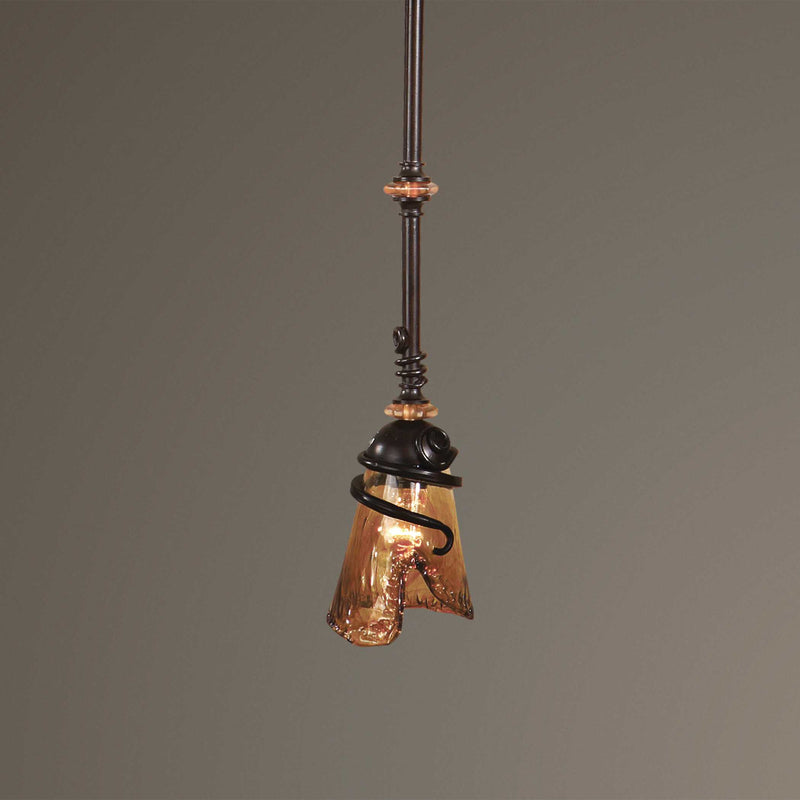 Uttermost Vitalia Oil Rubbed Bronze Mini Pendant